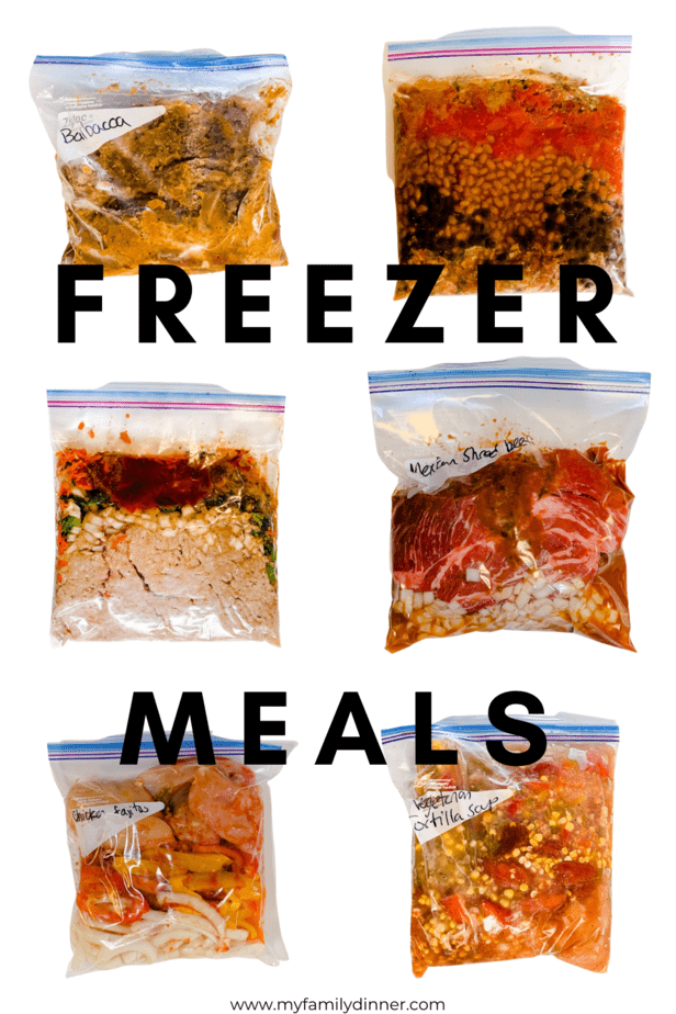 Make Ahead Freezer Meals Recipes – Family Meal Prep Solutions – Dreaming in  DIY
