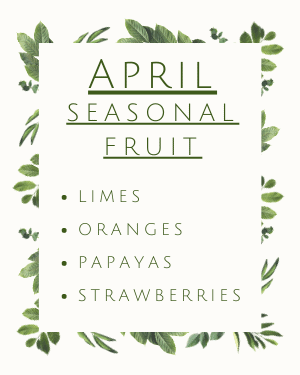 April Produce Guide