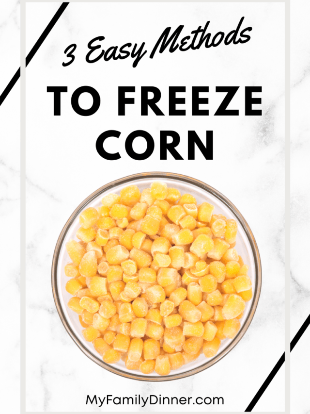 How to freeze corn pin graphic